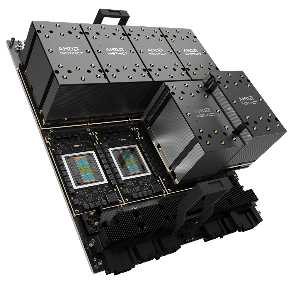 AMD Instinct MI300X 192GB HBM3 OAM view 2