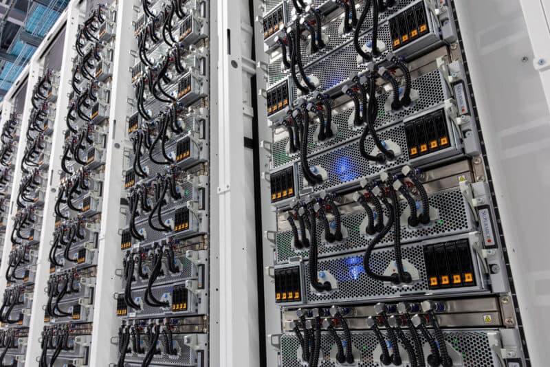 GPU rack power planning in a datacenter row